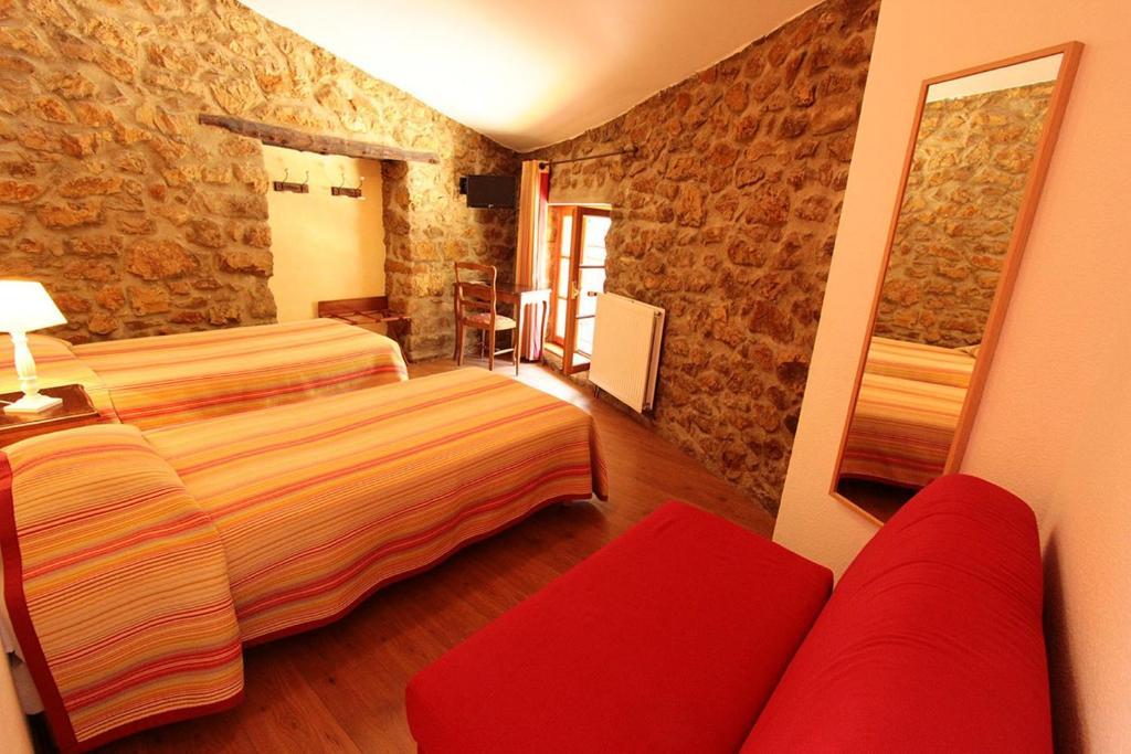 Hostellerie Du Vieux Moulin Duilhac Rom bilde
